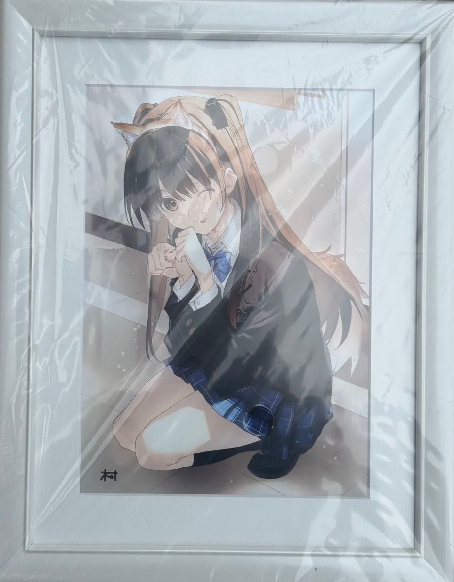 大アクアプラス祭 『WHITE ALBUM2』サイン入り複製原画「小木曽
