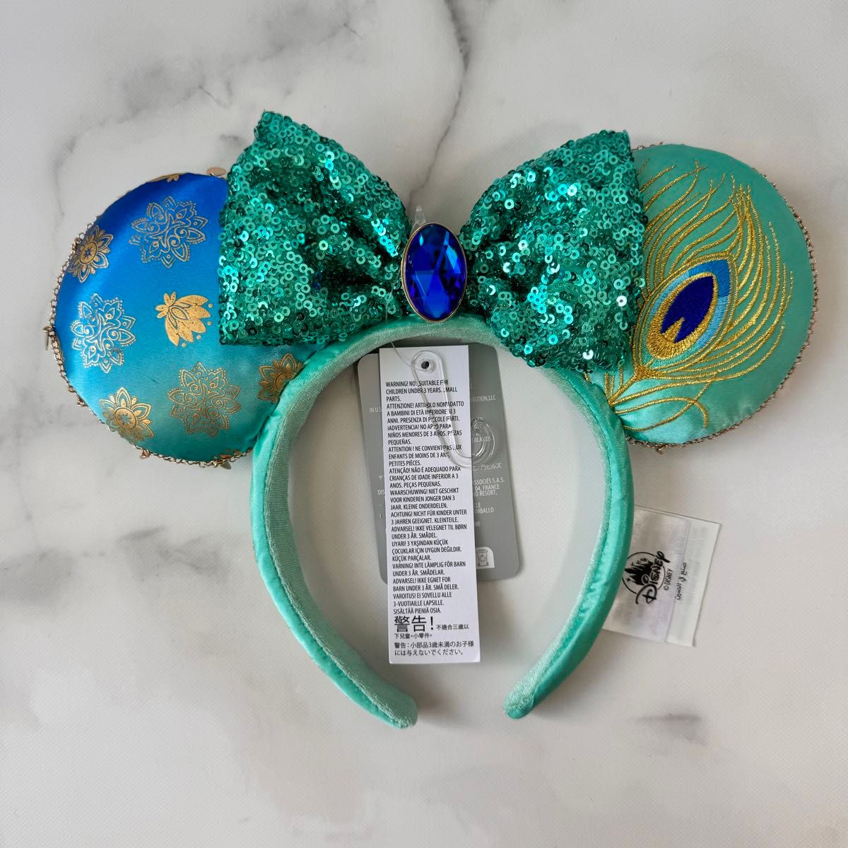 ジャスミン パリディズニー カチューシャ 海外ディズニー DLP ジャスミン パリディズニー カチューシャ 海外ディズニー DLP
