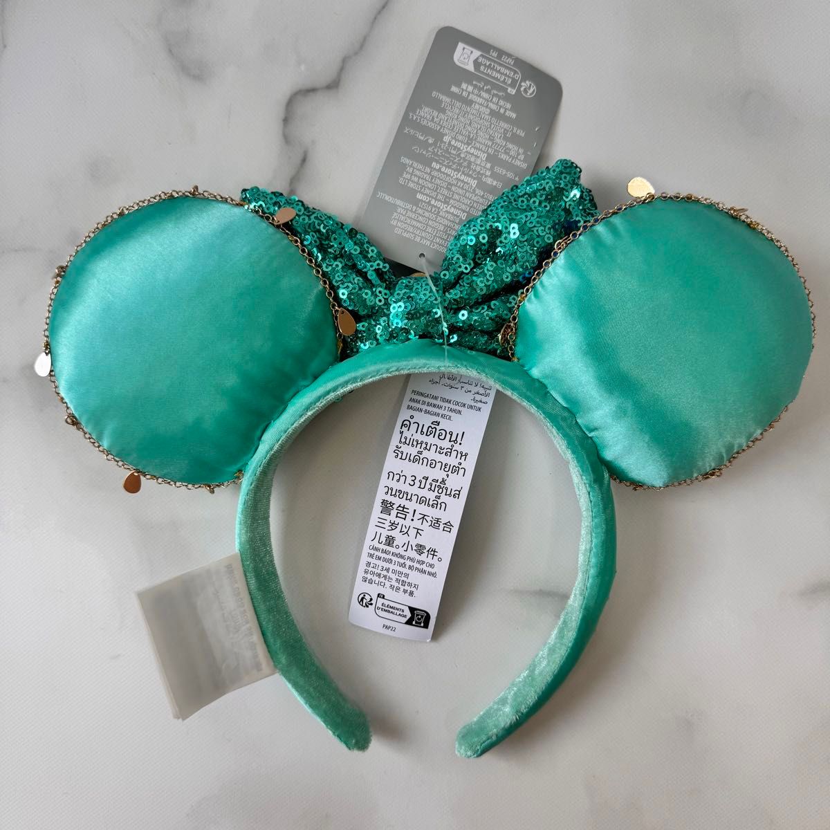 ジャスミン パリディズニー カチューシャ 海外ディズニー DLP ジャスミン パリディズニー カチューシャ 海外ディズニー DLP