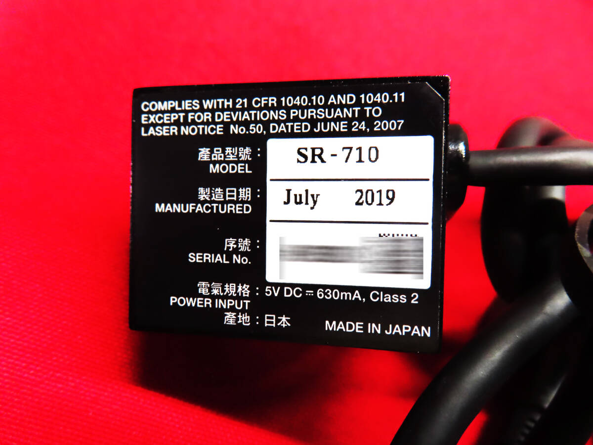 KEYENCE キーエンス SR-710 超小型コードリーダ NX-C03R KEYENCE キーエンス SR-710 超小型コードリーダ NX-C03R