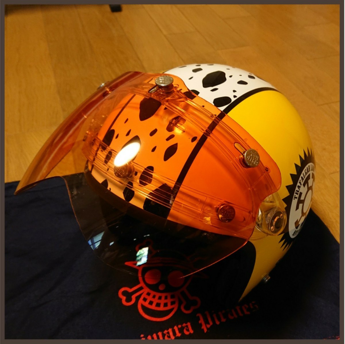 OGK KABUTO ヘルメット ONE PIECE トラファルガーロー 限定品 OGK KABUTO ヘルメット ONE PIECE トラファルガーロー 限定品