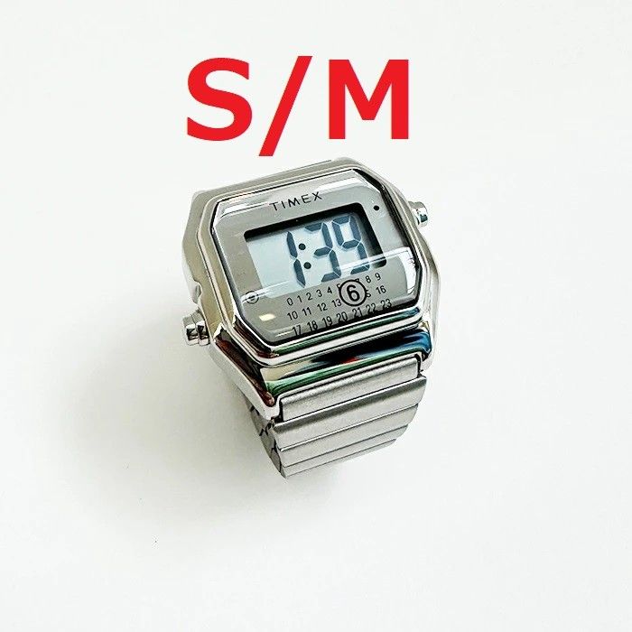 TIMEX x MM6 Maison Margiela Ring Watch Silver マルジェラ TIMEX x MM6 Maison Margiela Ring Watch Silver マルジェラ