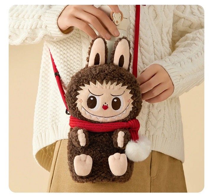 THE MONSTERS Classic Series Plush Doll Shoulder Bag labubu THE MONSTERS Classic Series Plush Doll Shoulder Bag labubu