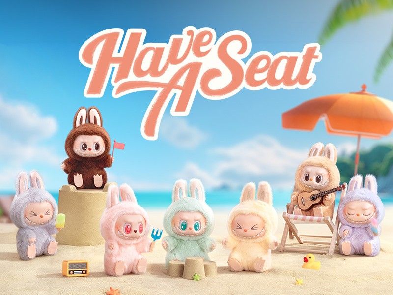 Popmart THE MONSTERS ぬいぐるみLabubu BOXと本体 THE MONSTERS Have a Seat ぬいぐるみ アソートボックス popmart