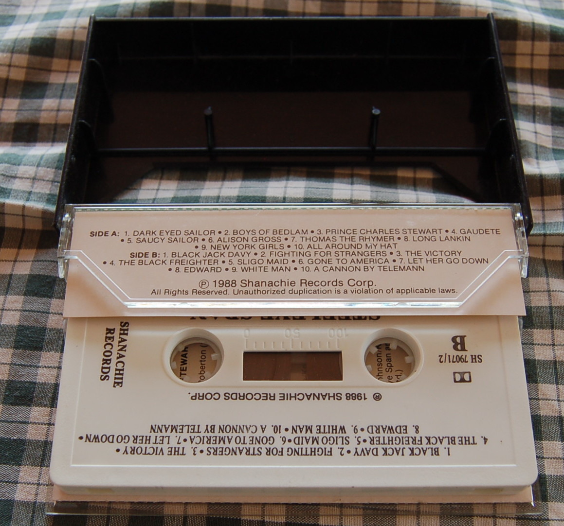 [ free shipping ] cassette tape the best STEELEYE SPAN / PORTFOLIO Shanachie[ used beautiful goods ]