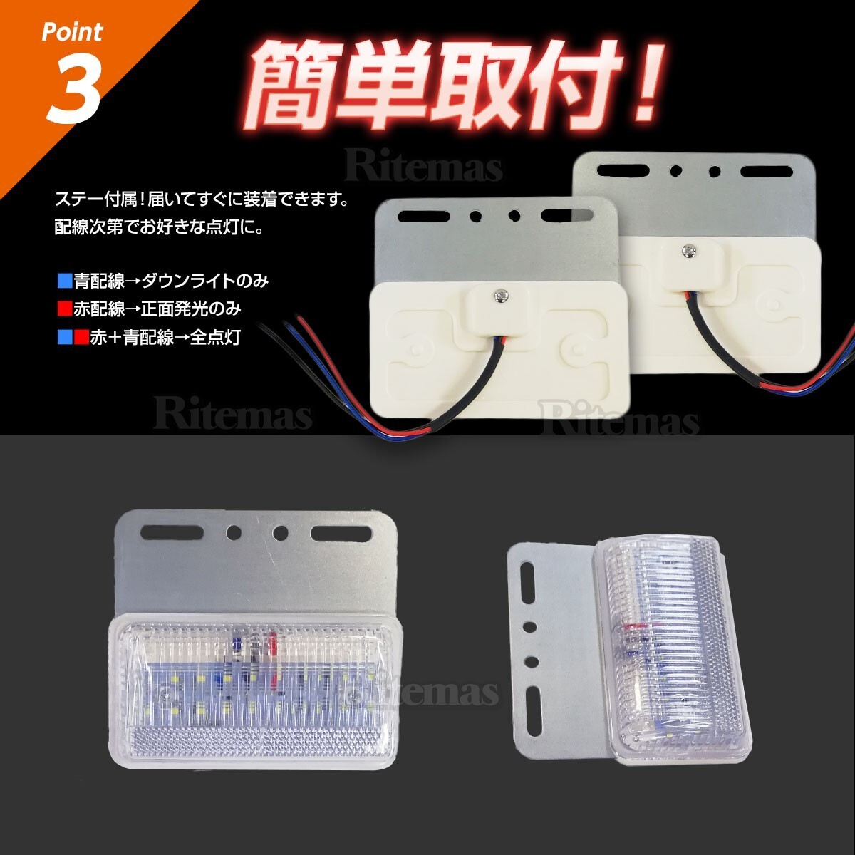 トラック LEDサイドマーカー 角型 計40連 12V 24V 兼用10個 車幅灯 路肩灯 車高灯 角マーカーランプ グリーン 緑|自動車、オートバイ トラック LEDサイドマーカー 角型 計40連 12V 24V 兼用10個 車幅灯 路肩灯 車高灯 角マーカーランプ グリーン 緑|自動車、オートバイ