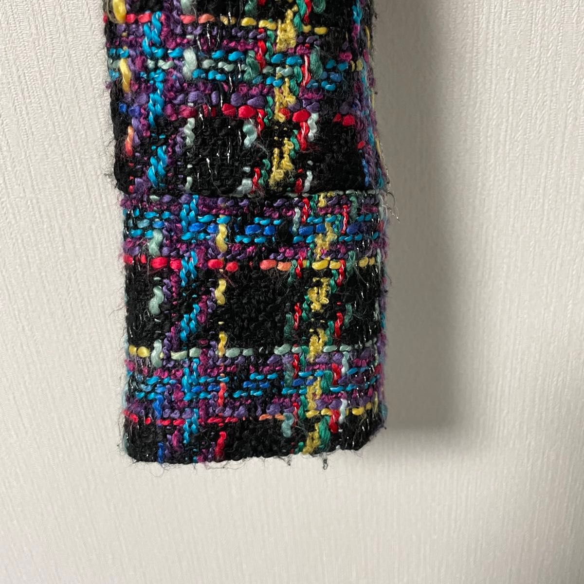 ZARA カラフル ツイードジャケット ミニ丈 Sサイズ|Yahoo ZARA カラフル ツイードジャケット ミニ丈 Sサイズ|Yahoo
