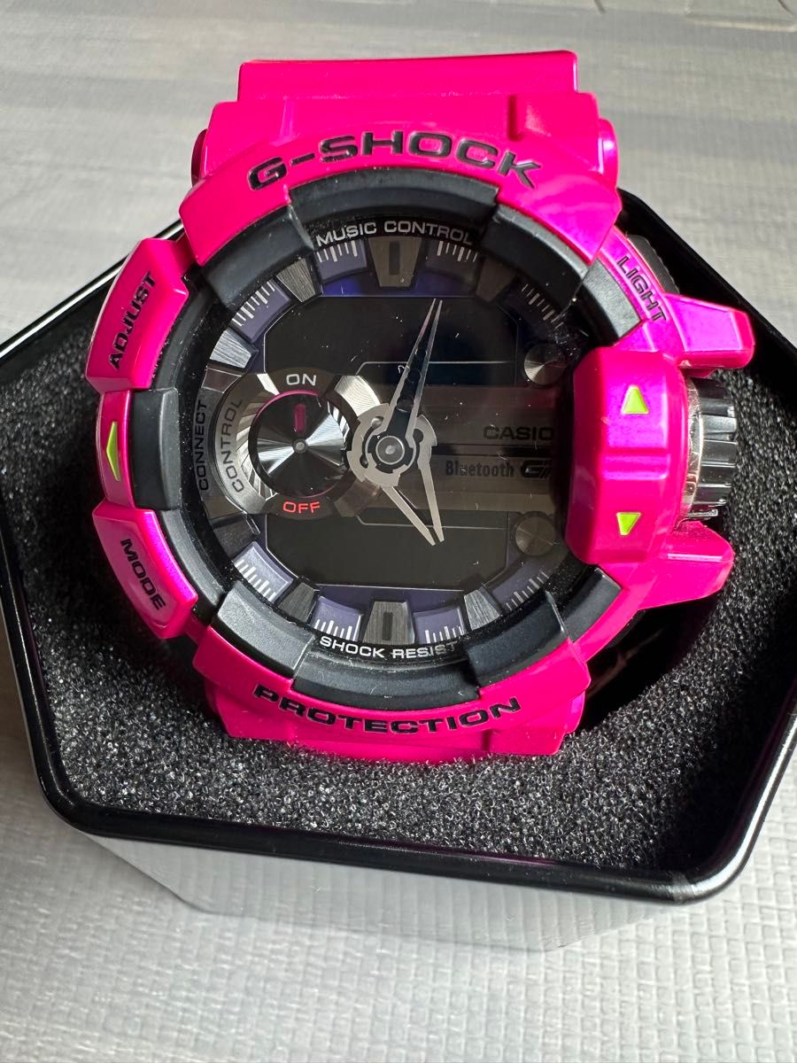 G-SHOCK Bluetooth機能付き GBA400ピンク腕時計|Yahoo!フリマ G-SHOCK Bluetooth機能付き GBA400ピンク腕時計|Yahoo!フリマ