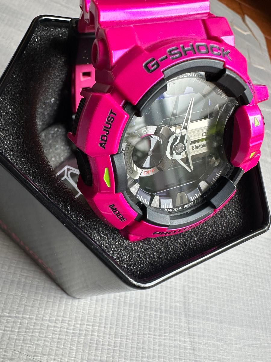 G-SHOCK Bluetooth機能付き GBA400ピンク腕時計|Yahoo!フリマ G-SHOCK Bluetooth機能付き GBA400ピンク腕時計|Yahoo!フリマ