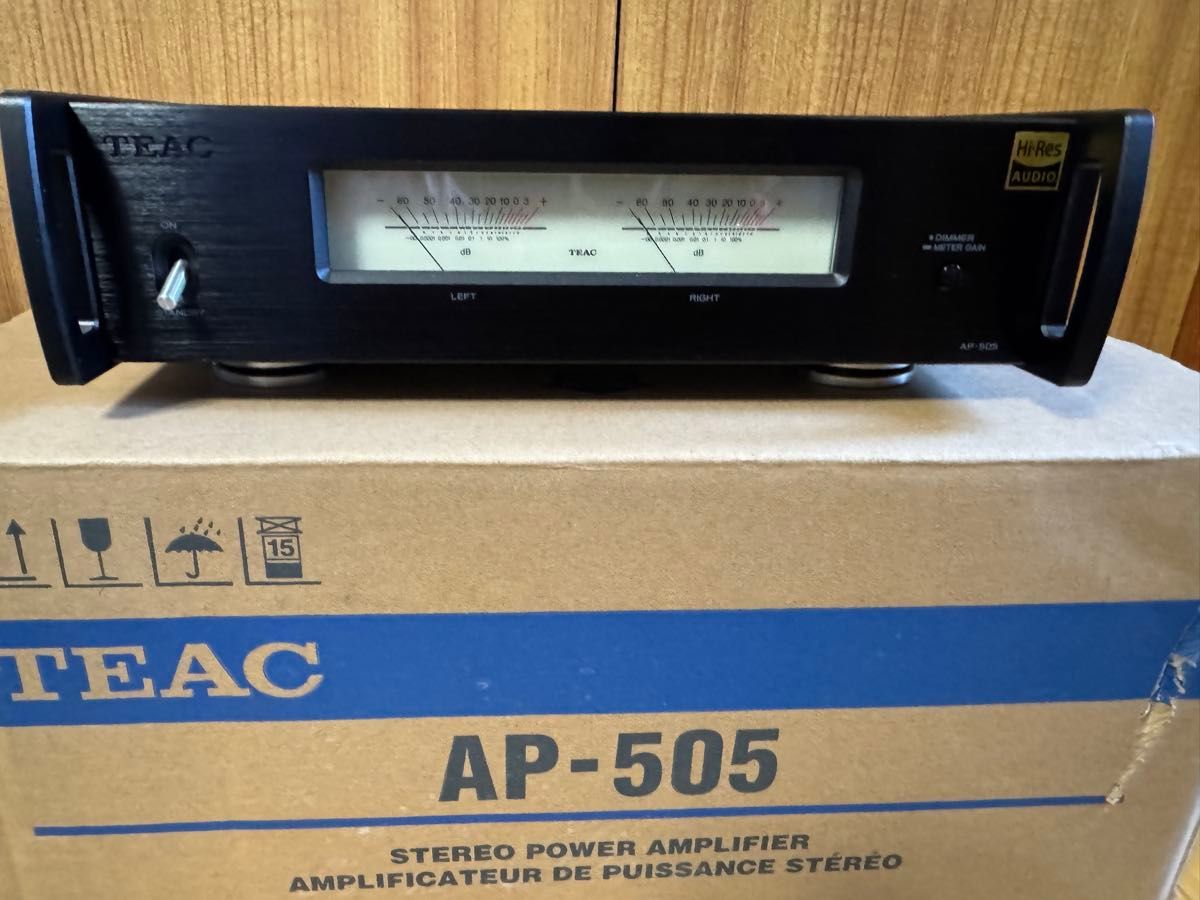 美品】TEAC AP-505 ステレオパワーアンプ ティアック TEAC 美品】TEAC AP-505 ステレオパワーアンプ ティアック TEAC