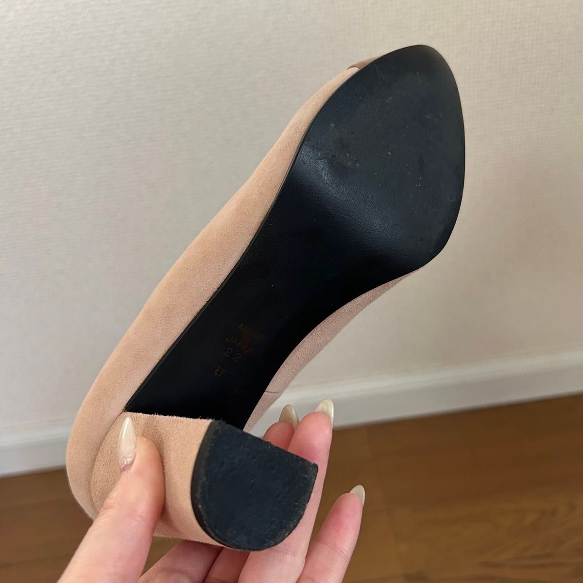 極美品】DIANA ダイアナ パンプス スウェード バイカラー 極美品】DIANA ダイアナ パンプス スウェード バイカラー