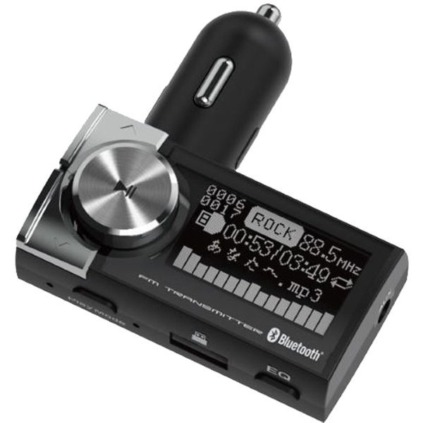 カシムラ KASHIMURA　KD-217　Bluetooth 　FMトランスミッター EQ AUX MP3プレーヤー付　新品