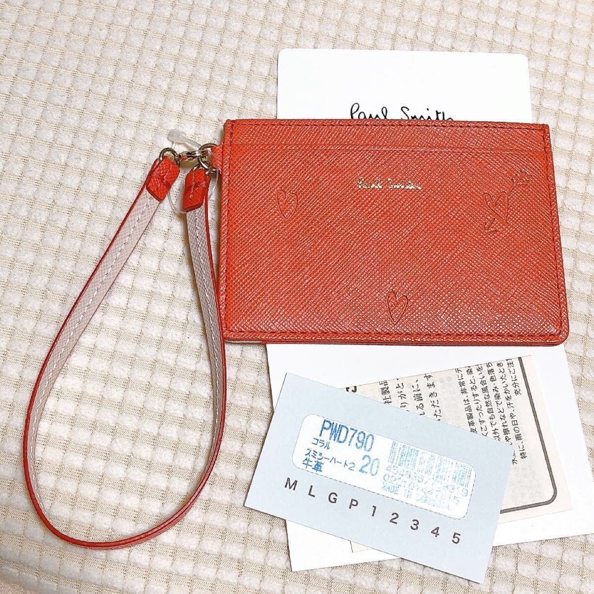 新品未使用】 Paul Smith ポールスミス パスケース スミシー 新品未使用】 Paul Smith ポールスミス パスケース スミシー