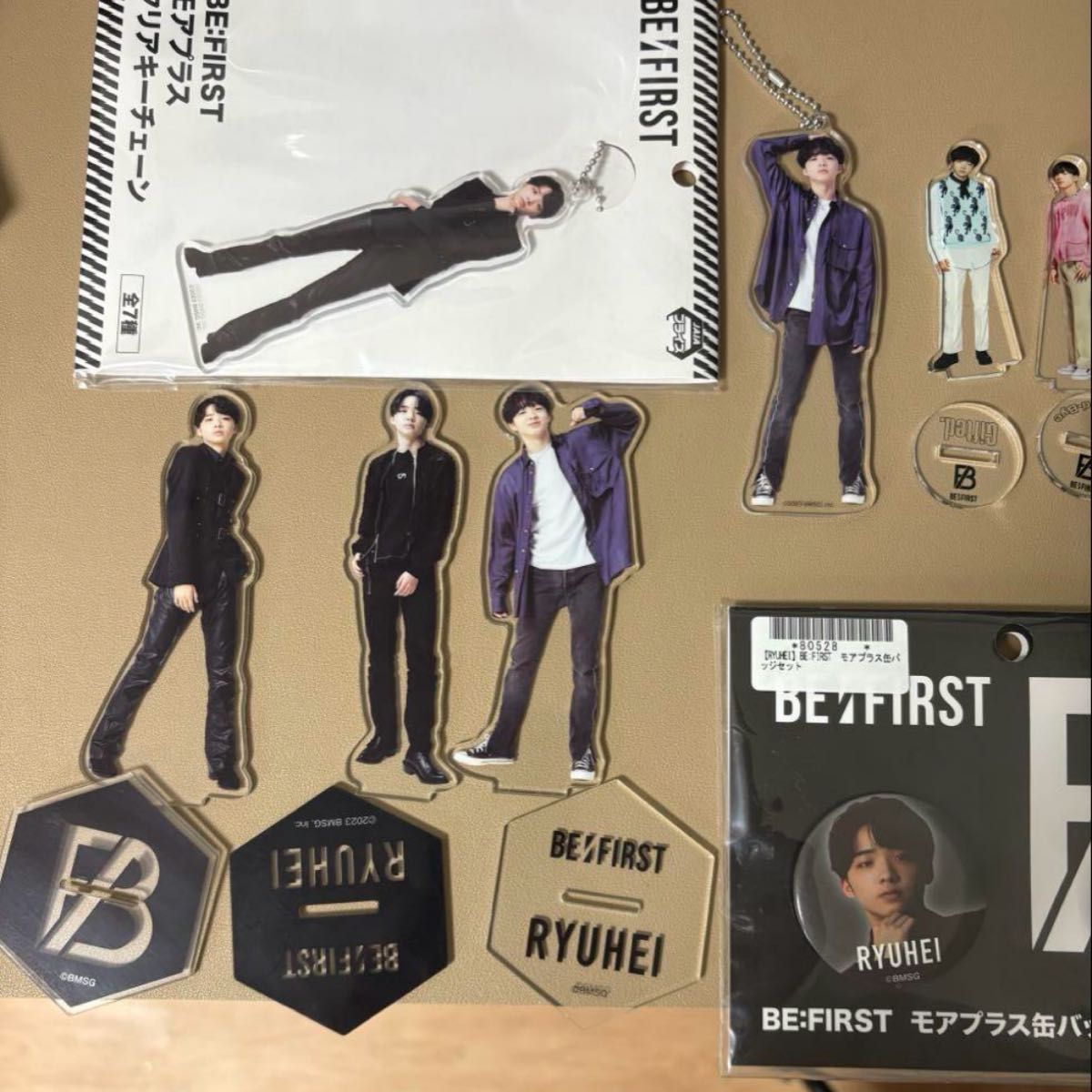 BE FIRST RYUHEI リュウヘイ アクスタ キーホルダー バッジ BE FIRST RYUHEI リュウヘイ アクスタ キーホルダー バッジ