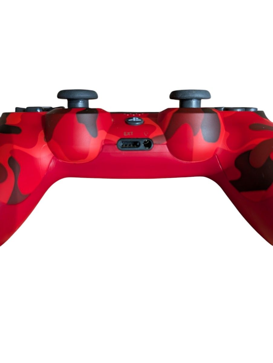 PS4 コントローラー 純正 レッドカモフラージ PS4 コントローラー 純正 レッドカモフラージ Amazon