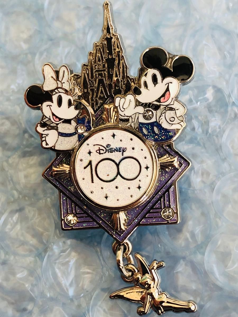 ウォルトディズニー ディズニー 100周年 ピンバッジ TDR ウォルトディズニー ディズニー 100周年 ピンバッジ TDR