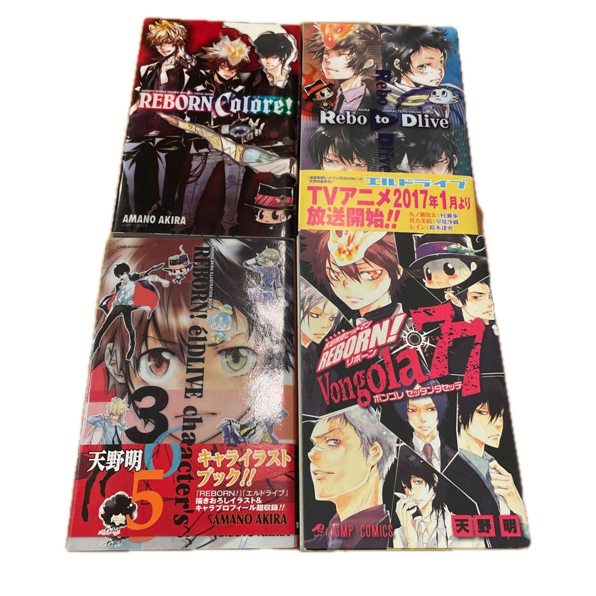 Vongola77 家庭教師ヒットマンR 他ファンブック 合計4 Vongola77 家庭教師ヒットマンR 他ファンブック 合計4