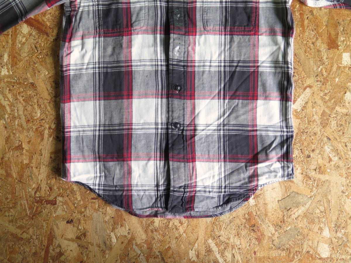 新品☆ USAモデル ポロ ラルフローレン チェックシャツ フランネルシャツ XLサイズ POLO RALPH LAUREN FLANNEL WORK SHIRT アメリカモデル_画像3