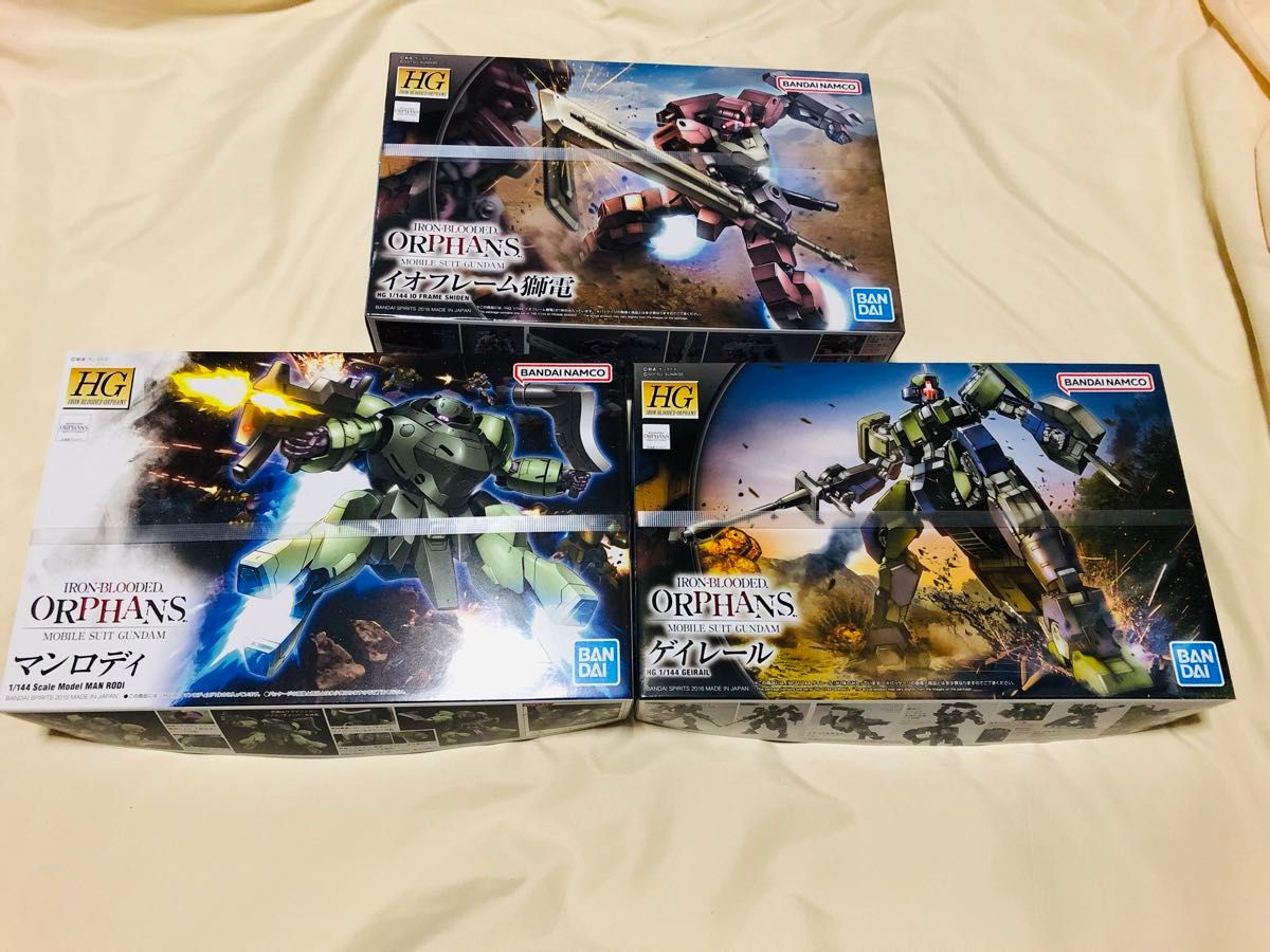 HG イオフレーム獅電 マンロディ ゲイレール IO FRAME SHIDEN MAN RODI GEIRAIL orphans