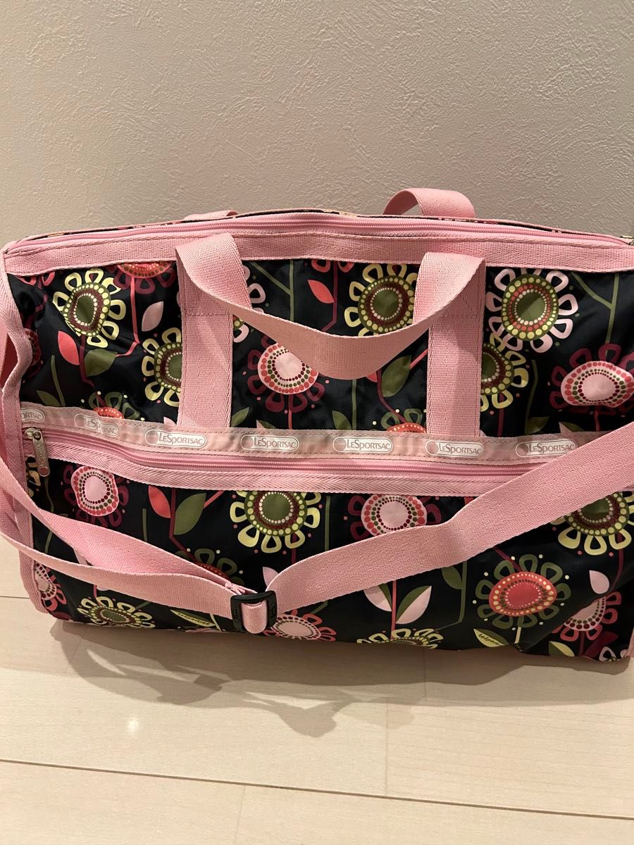 レスポートサック ボストンバッグショルダーバッグ　美品 LeSportsac