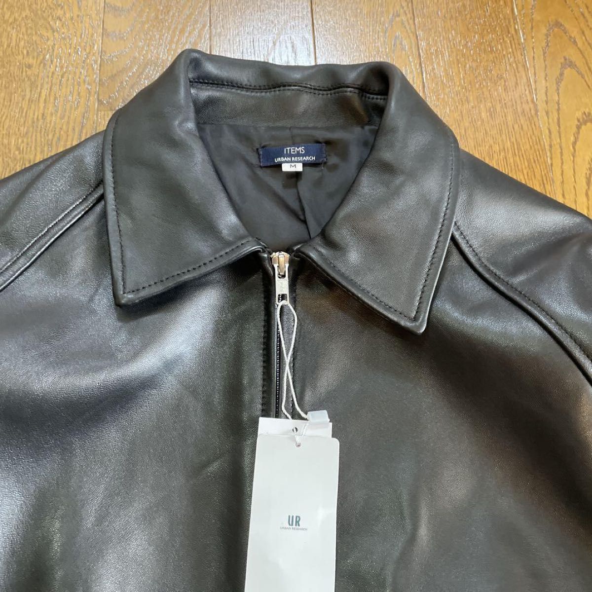 新品 アーバンリサーチ URBAN RESEARCH ラムレザー ZIP UP 新品 アーバンリサーチ URBAN RESEARCH ラムレザー ZIP UP