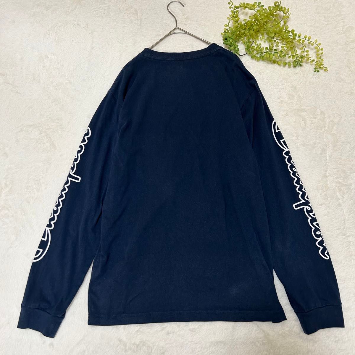 希少】チャンピオン フットボールTシャツ トップス メンズ 長袖 希少】チャンピオン フットボールTシャツ トップス メンズ 長袖