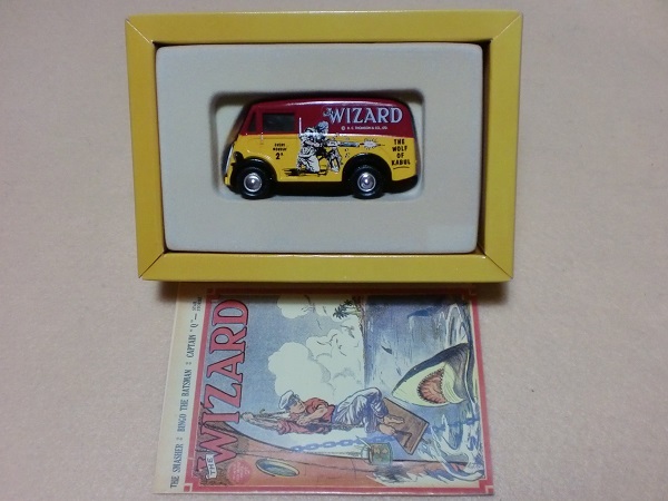 コーギー　1/43　コミック クラシック　ウイザード　モーリス Ｊ バン　 Comic Classics Morris J Van The Wizard Corgi 98758 　_画像2