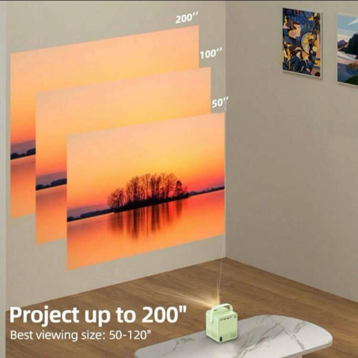 新品・未開封 プロジェクター ホームシアター 5G iMax Theater 新品・未開封 プロジェクター ホームシアター 5G iMax Theater