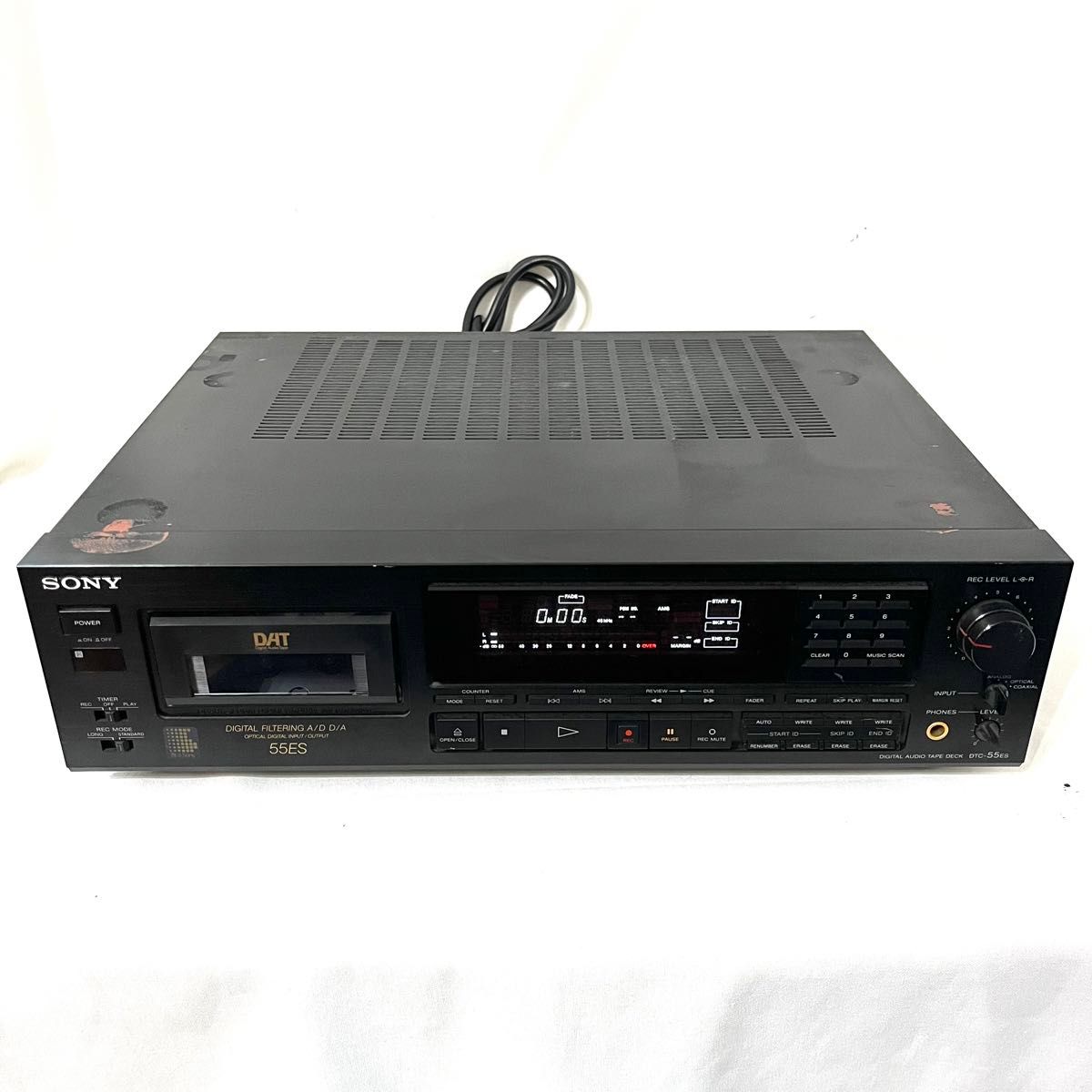 SONY DTC-55ES [ジャンク] 通電確認済 DATデッキ[最終] ジャンク SONY DTC-55ES DATデッキ