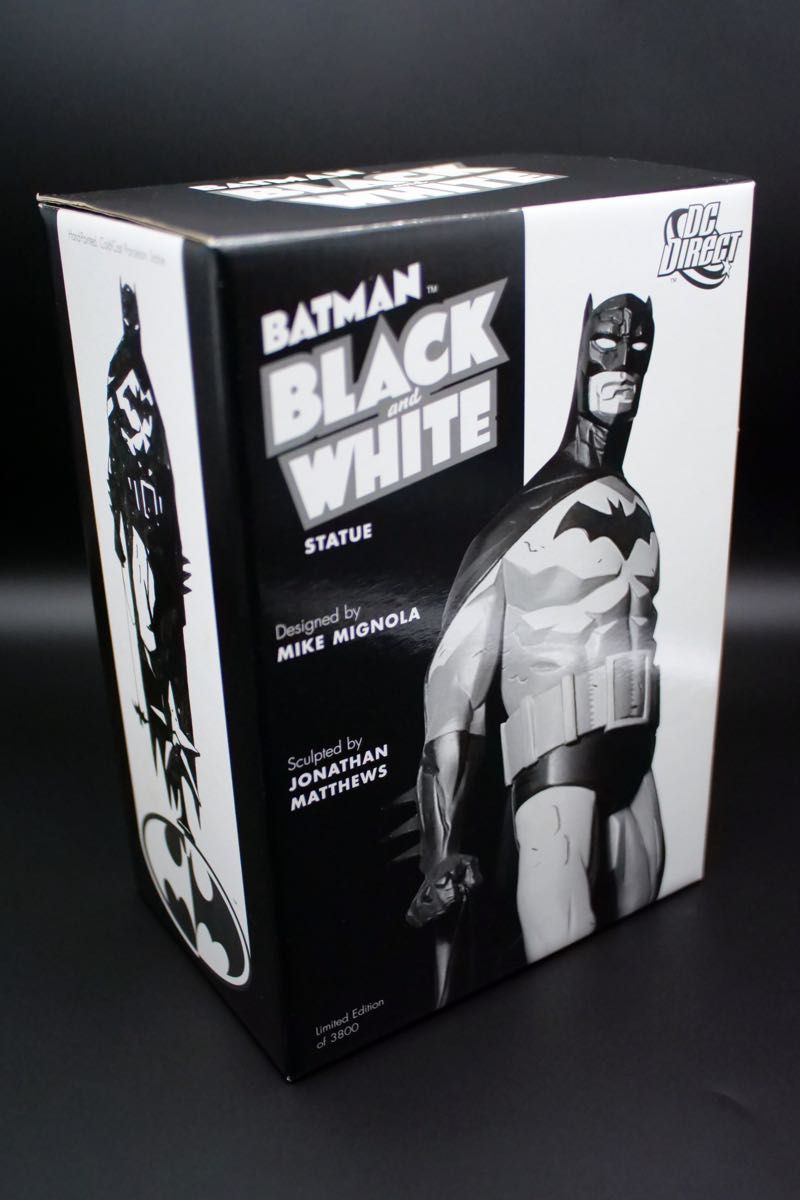 バットマン フィギュア black & white Batman mike mignola バットマン フィギュア black & white Batman mike mignola