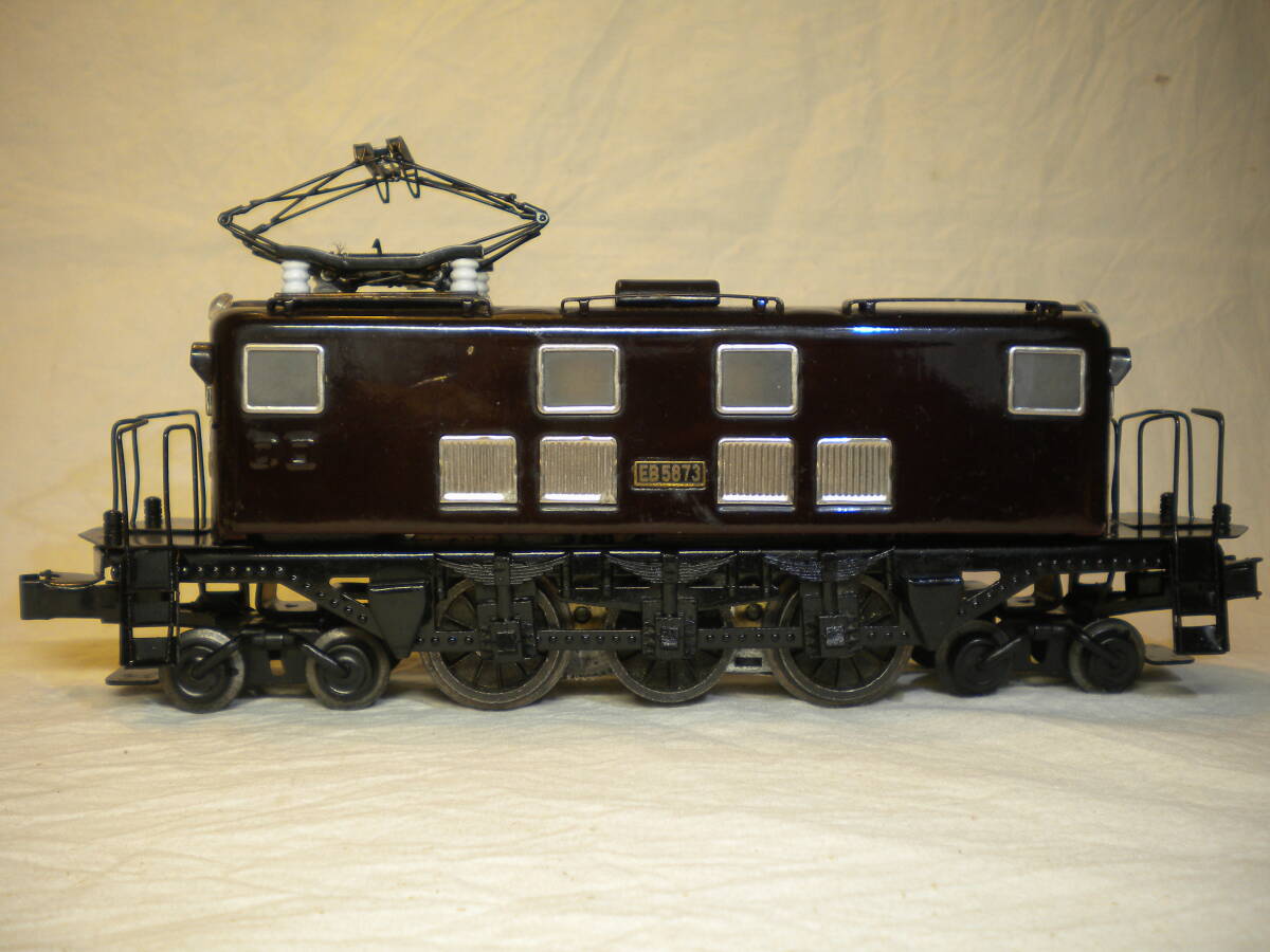 ☆三線式Oゲージ EB5873電気機関車 サカイ・酒井製作所製 昭和 ☆三線式Oゲージ EB5873電気機関車 サカイ・酒井製作所製 昭和