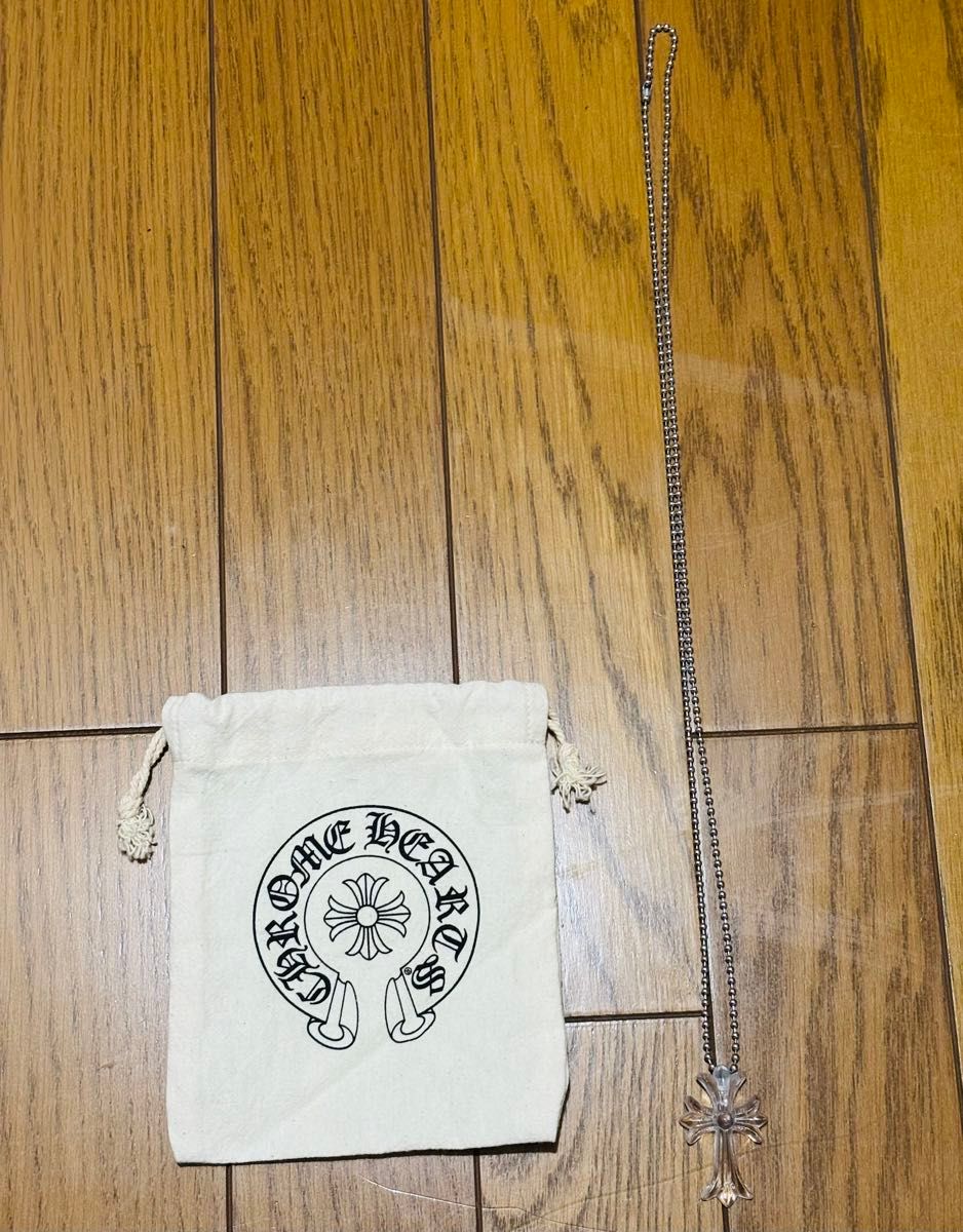 CHROME HEARTS クロムハーツ ネックレス クリアクロス ラバー CHROME HEARTS クロムハーツ ネックレス クリアクロス ラバー