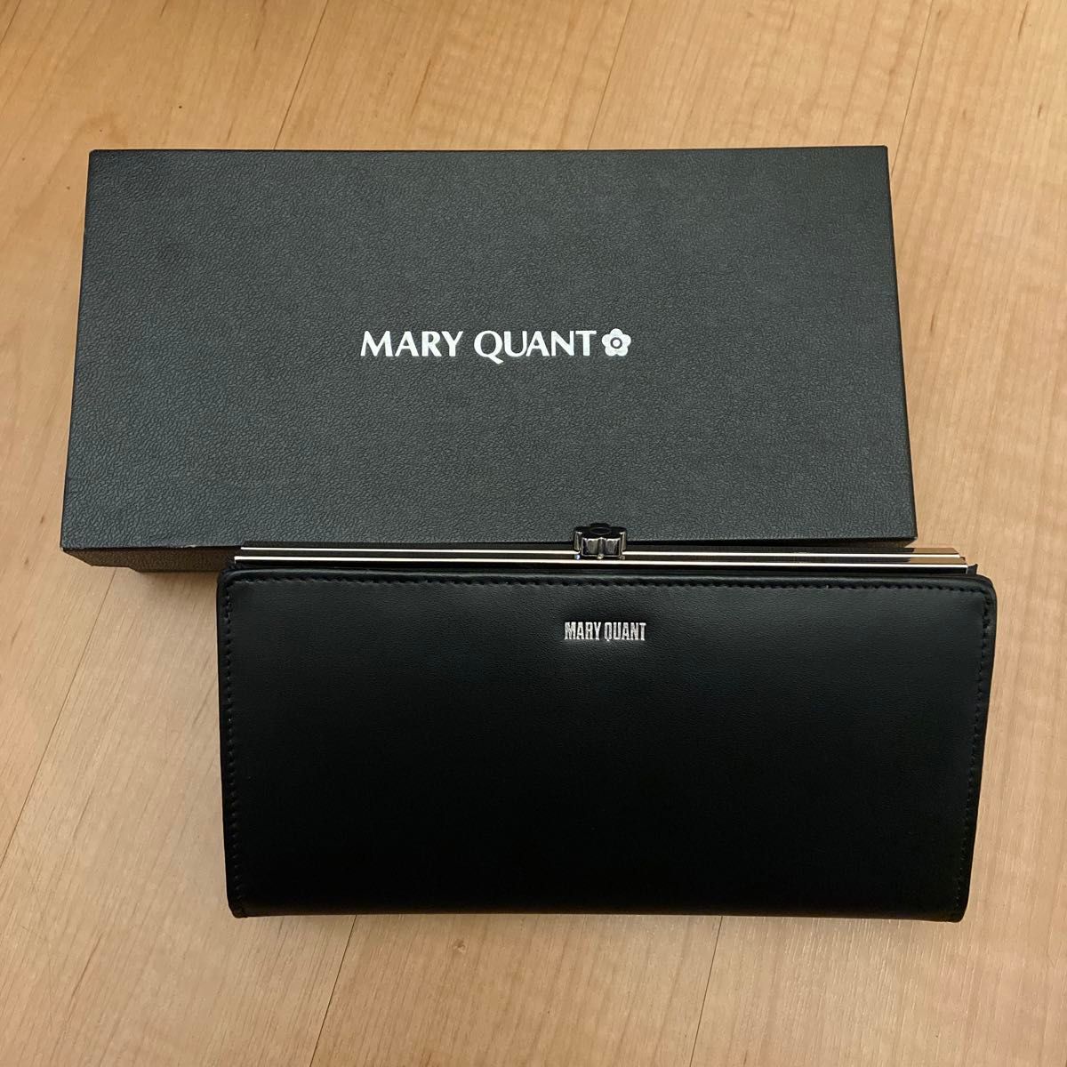 マリークワント 長財布 ブラック 黒 新品 箱付き がま口|Yahoo マリークワント 長財布 ブラック 黒 新品 箱付き がま口|Yahoo