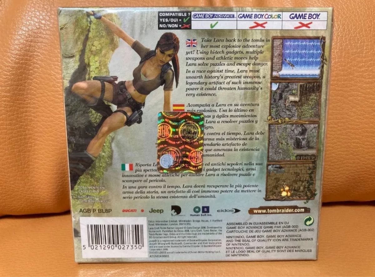 新品 未開封 海外版 トゥームレイダー LARA CROFT TOMB RAIDER LEGEND GBA 新品 未開封 海外版 トゥームレイダー LARA CROFT TOMB RAIDER LEGEND GBA