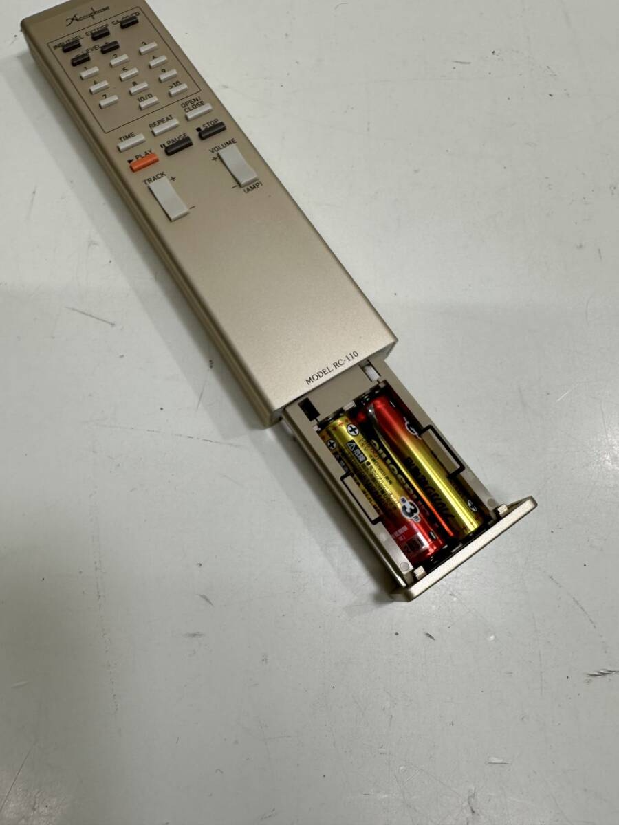 ♯【ACCUPHASE】アキュフェーズリモコンRC-110 動作未確認-–日本 ♯【ACCUPHASE】アキュフェーズリモコンRC-110 動作未確認-–日本