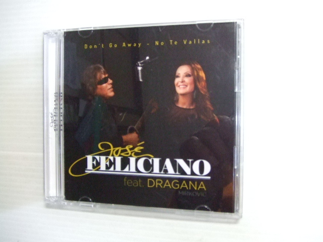 ＣＤ＋DVD★ホセ・フェリシアーノ（jose　Feliciano）featドラガナ・ミルコヴィッチ（セルビア）★8枚同梱送料100円　フラメンコ？　　ホ_画像1