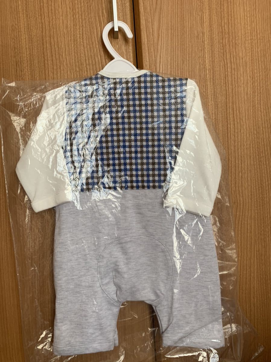 ヤフオク 新品 男の子 長袖 フォーマルカバーオール 70 重