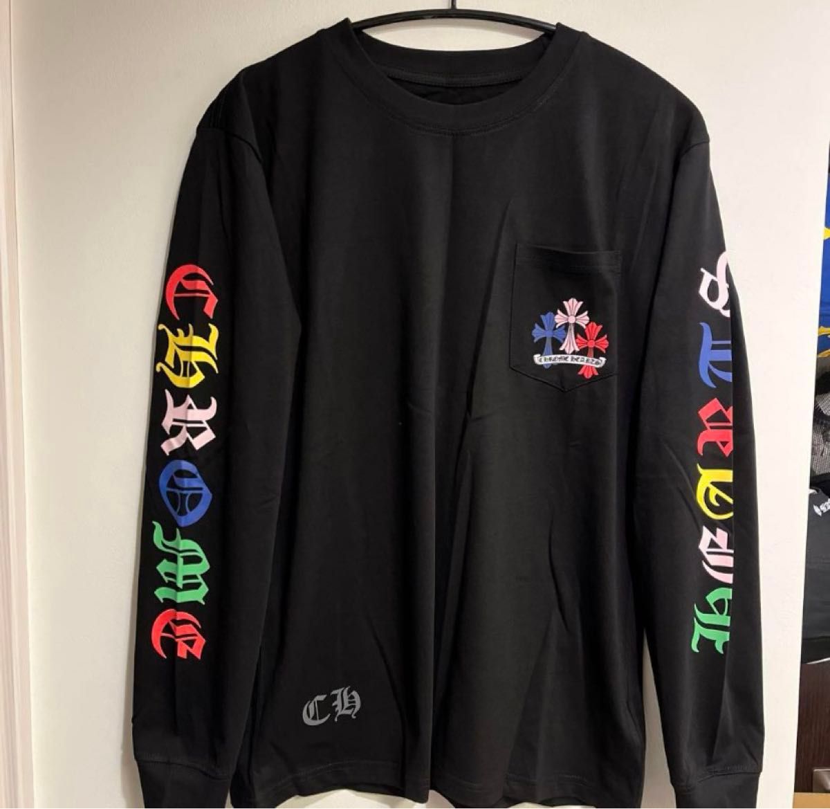 CHROME HEARTS クロムハーツ ロンTシャツ CHロゴ クロスマルチ CHROME HEARTS クロムハーツ ロンTシャツ CHロゴ クロスマルチ