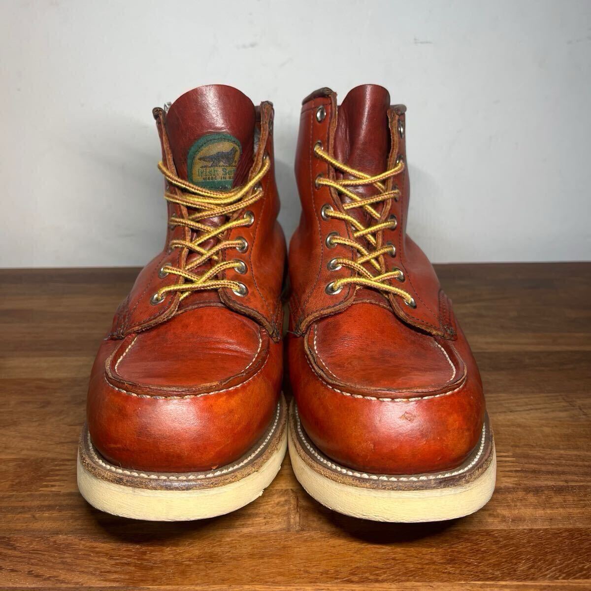 レア 90年代レッドウィング 半円犬タグ875 U8.5 Eワイズ RED WING レア 90年代レッドウィング 半円犬タグ875 U8.5 Eワイズ RED WING