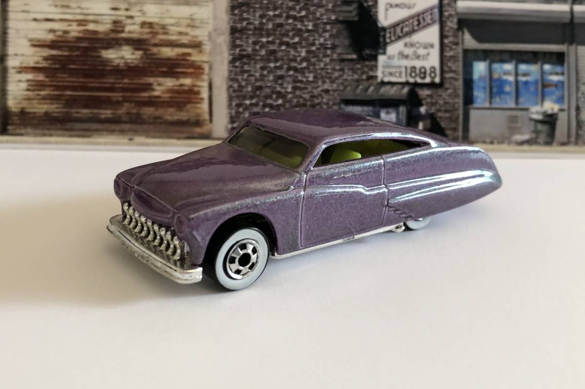 Hot Wheels ‘49 Merc Pearl Driver Passion Mercury Lead Sled Purple 1/64 　マーキュリー_画像1