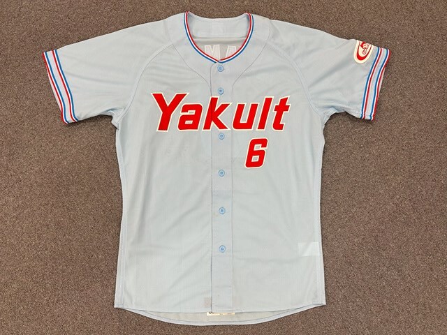 美品 Yahoo!オークション 直筆 宮本慎也 #6 ヤクルトスワローズ - 実使用、サイン入り