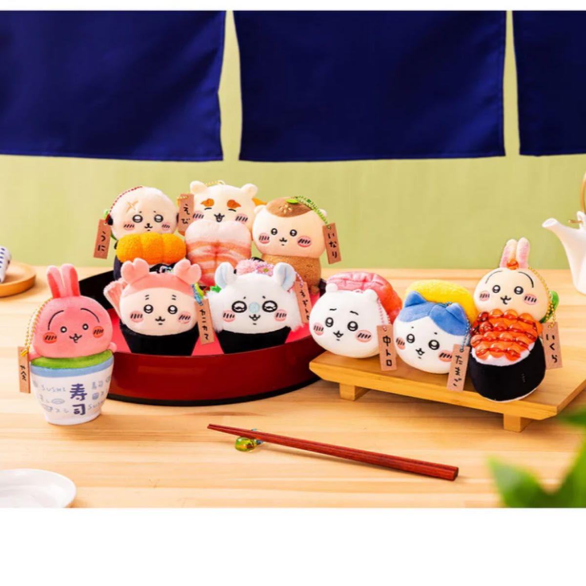 新品タグ付未開封 ちいかわ ちいかわ寿司 マスコット うさぎ 新品タグ付未開封 ちいかわ ちいかわ寿司 マスコット うさぎ