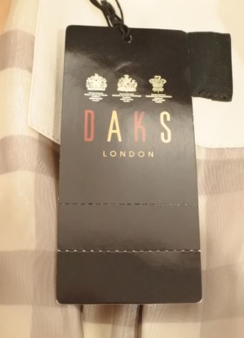 DAKS LONDON ダックス ロンドン ベスト 上着 ベージュ Lサイズ 新品 未使用 tyoknryk k2h1127_画像7