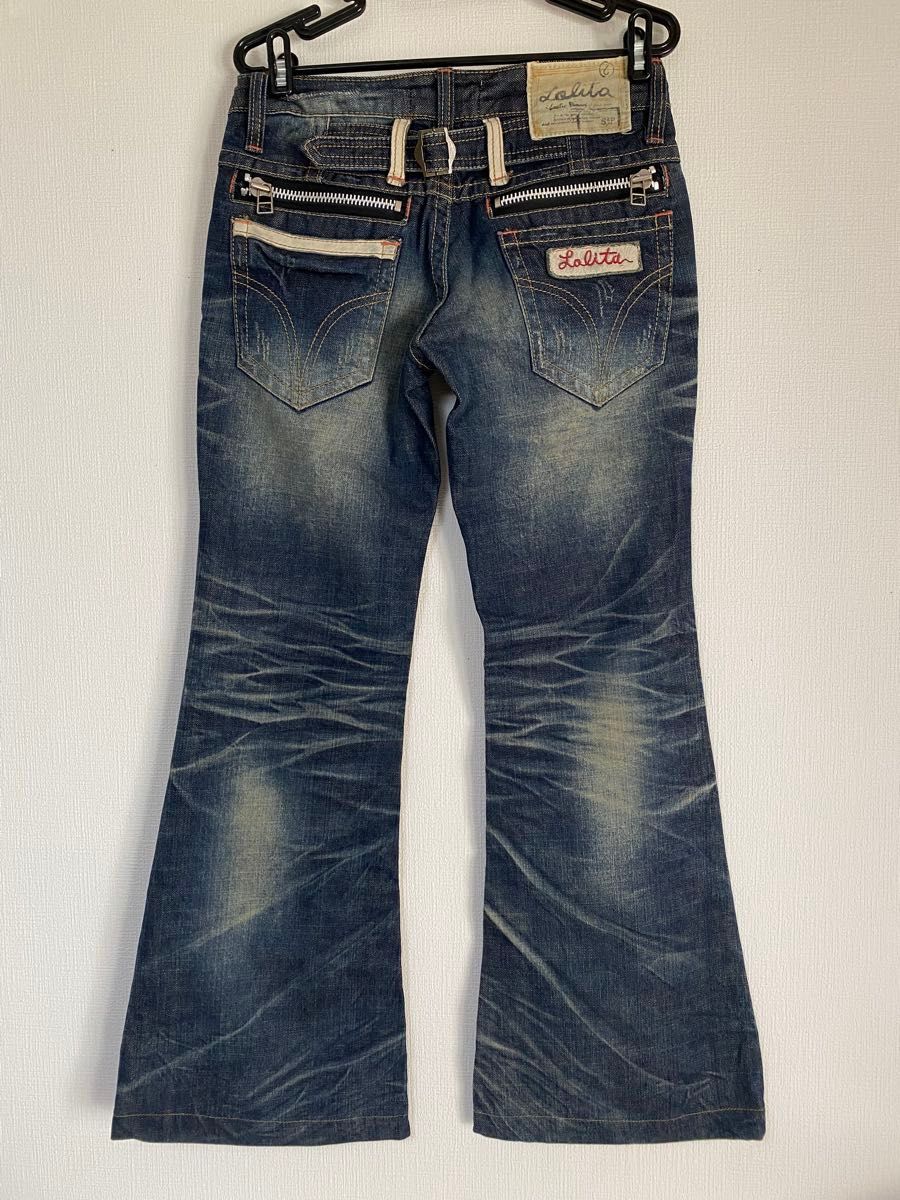 ロリータジーンズ LOLITA JEANS ブーツカット ジーンズ デニム ロリータジーンズ LOLITA JEANS ブーツカット ジーンズ デニム