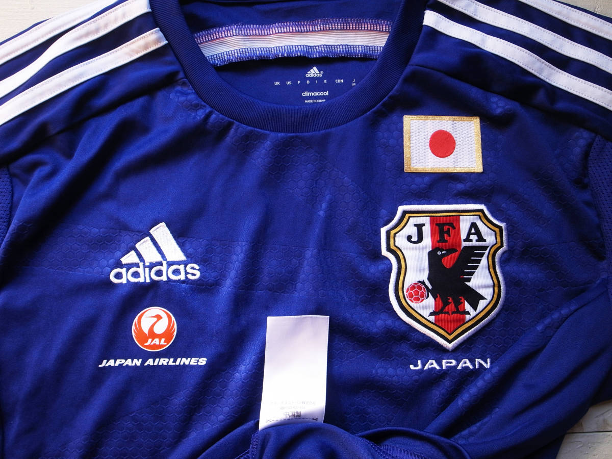 ヤフオク 非売品 Adidas サッカー日本代表 ユニフォーム J