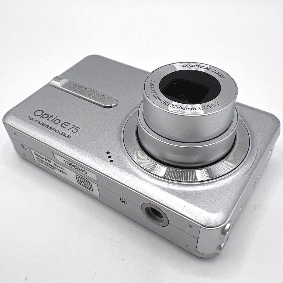 美品 箱付き 】PENTAX ペンタックス Optio E75 コンパクト 美品 箱付き 】PENTAX ペンタックス Optio E75 コンパクト
