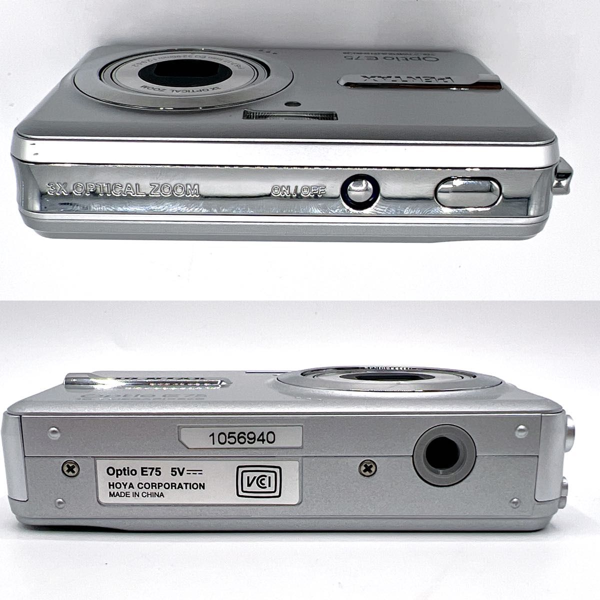 美品 箱付き 】PENTAX ペンタックス Optio E75 コンパクト 美品 箱付き 】PENTAX ペンタックス Optio E75 コンパクト