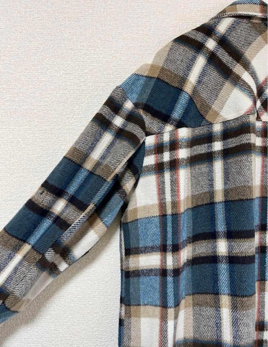 ZARA ザラ チェック オーバーサイズ シャツ ジャケット EUR S ZARA ザラ チェック オーバーサイズ シャツ ジャケット EUR S