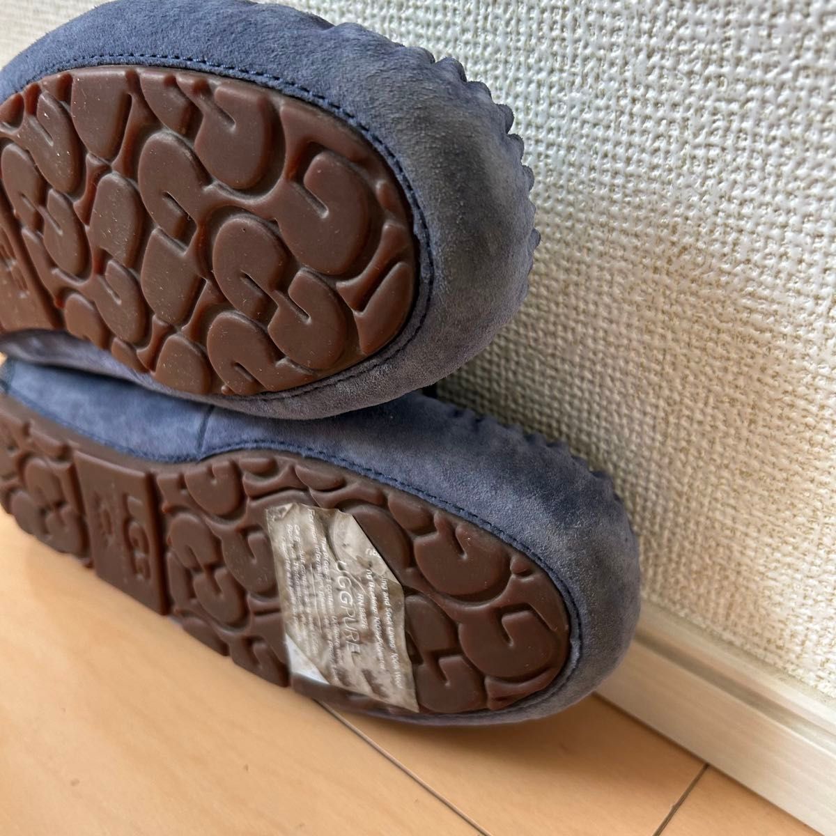 UGG アグ ダコタ Dakota 23cm ネイビー 紺色 クロコ 型押し