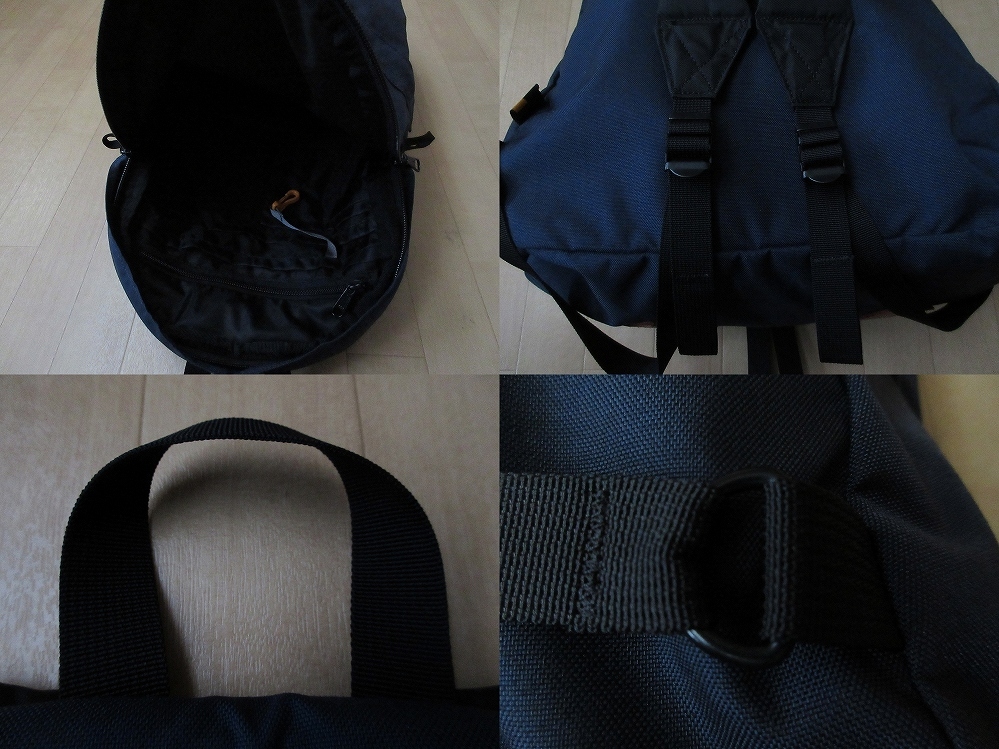 KELTY デイパック 約18L Navy ネイビー ケルティ リュック サック 鞄 DAY PACK 通勤 通学 バッグ アウトドア キャンプ ハイキング レトロ_画像9